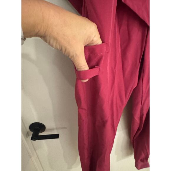 Niaahinn Scrub Suit Set Shirt+jogger– Hot Pink (Size Small) – NWT - Picture 7 of 13